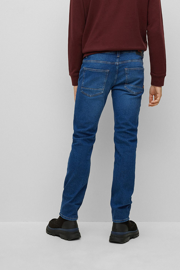 SLIM-FIT JEANS BOSS - 425 BLUE